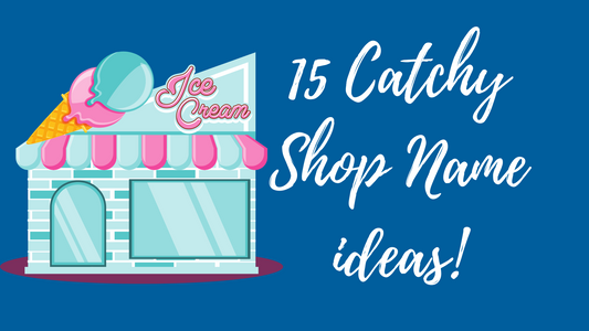 15 ice cream shop name ideas!